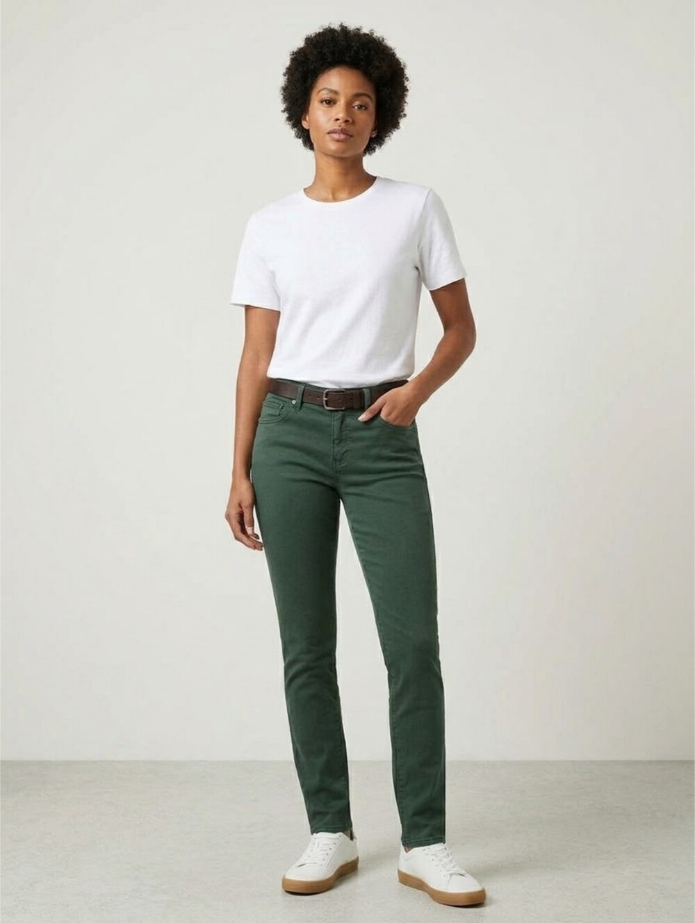 Kut from the Cloth Dark Pine Diana Fab Ab Skinny Jeans